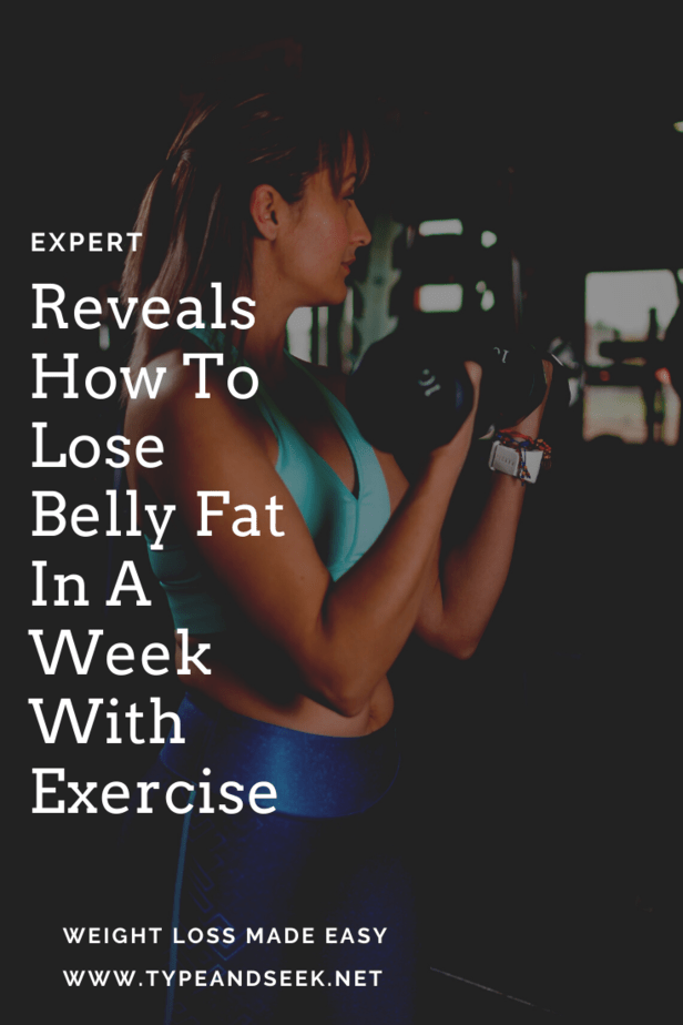 Expert Reveals How To Lose Belly Fat In A Week With Exercise